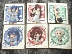 無職転生 くじ引き堂 ニットワンピース 10連特典 色紙 全6種セット ロキシー