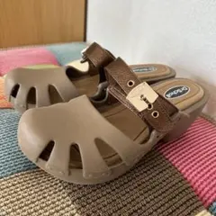 Dr. Scholl ダンス サボサンダル ブラウン メタリックのサムネイル