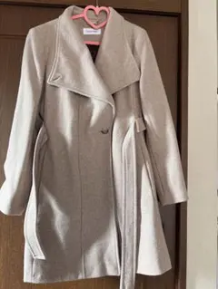 Calvin Klein ベージュ ラップコート XL