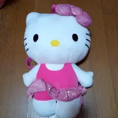 ハローキティ ぬいぐるみ　リュック　平成レトロ