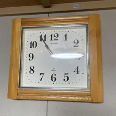 壁掛け　時計　シチズン