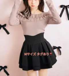 ミシェルマカロン 殿堂入り!!美脚になれるスカート（インナーパンツ付）Mサイズ