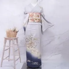訪問着 フルセットa733D 卒業式　入学式　お宮参り　七五三　結婚式のサムネイル