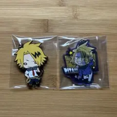 ヒロアカ　上鳴電気　ラバーストラップ　アクリルキーホルダー　にとたん　ぴた