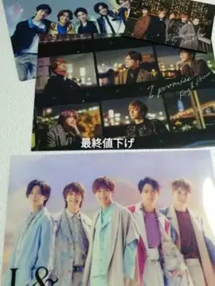 キンプリking&Princeクリアポスター　ステッカー　下敷き