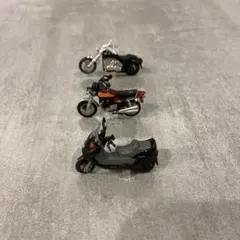 バイク　ミニチュア　セット