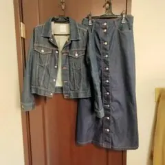 LOWRYSFARM ローリーズファームデニムジャケット スカート
