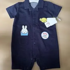 ミッフィー miffy カバーオール 80cm ロンパースのサムネイル