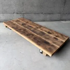 焚き火に映える天然木 ウッドローチェア 組立式 DIYアウトドア