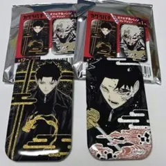 六平千鉱　カグラバチ　蒔絵風　ジャンプフェスタ　スクエア缶バッジコレクション