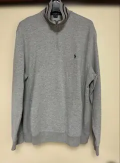 【匿名配送】Polo By Ralph Laurenハーフジップ　スウェットS