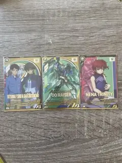 H*A様 アーセナルベース　ダブルオーパーツ3枚セット