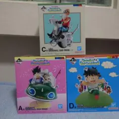 一番くじ　ドラゴンボール　A賞C賞D賞フィギュアセットまとめ売り