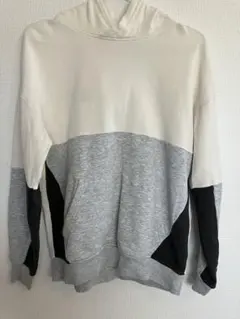H&M パーカー Mサイズ ホワイト/グレー/ブラックのサムネイル