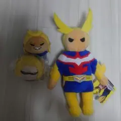 ヒロアカ原画展 オールマイト エンデヴァー ぬいぐるみ セット売り