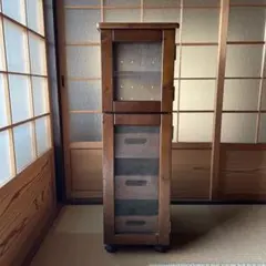 2026年最新】ガラス戸棚水屋の人気アイテム - メルカリ