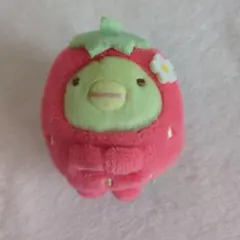 ぺんぎん　てのりぬいぐるみ 喫茶すみっコでいちごフェアテーマ すみっコぐらし