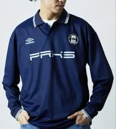 【美品】UMBRO×FREAK'S STORE 別注ゲームシャツ　トリプルロゴ