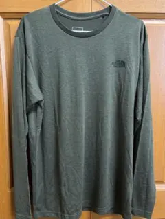 THE NORTH FACE 長袖Tシャツ XL オリーブグリーン