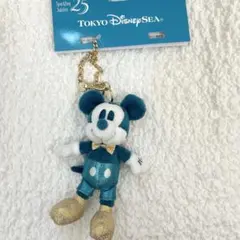 ぬいぐるみチャーム　ミッキー　東京ディズニーシー25周年スパークリングジュビリー