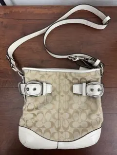 ★美品 COACH シグネチャー F19682 ショルダーバッグ★