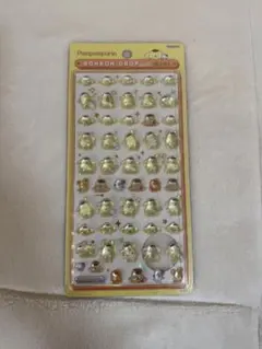 ポムポムプリン ボンボンドロップシール　ミニ