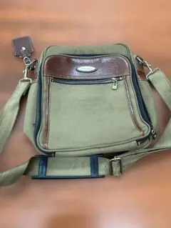 Samsonite ショルダーバッグ キャンバス レザーのサムネイル