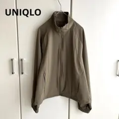 ユニクロ　ウルトラストレッチアクティブブルゾン M カーキ