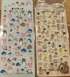 え*♡様 オバケーヌ　ドロップシール　シール帳　3Dシール　セット