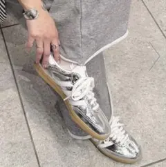 【新品】adidas Samba OG シルバー　23.5