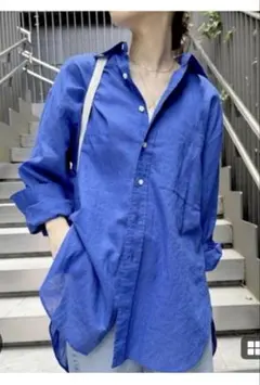 Spick&span コットンリネンルーズシャツのサムネイル