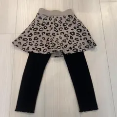 dev!rock レオパード柄スカート付きレギンス 100cm