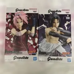 NARUTO疾風伝Grandista 春野サクラ & うちはサスケ 2体セット