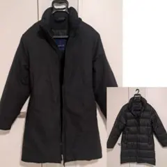 MONCLER 3way ダウンコート サイズ0 S ブラック 黒 モンクレール