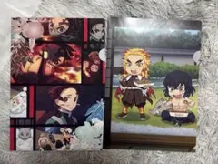 鬼滅の刃 クリアファイル 2枚セット