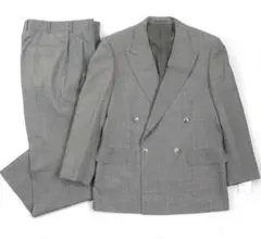 Burberrys バーバリー 千鳥格子柄 ダブルスーツ セットアップ グレー