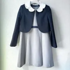 CHOPINduex セレモニーワンピース ボレロ 130 入学式 女の子 上品