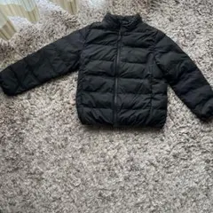 ユニクロ黒　ダウンジャケット 140サイズ
