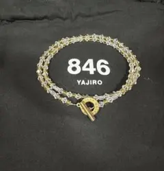 846 YAJIRO6シリーズ ネックレス GOLD TITA22【BLACK】 - メルカリ