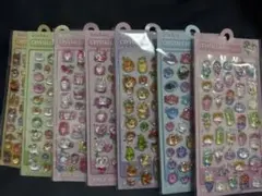 CRYSTAL CAMEO 3D立体シール　７枚セット