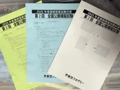 看護師国家試験 2025年看護師国家試験対策 第2回 全国公開模擬試験のサムネイル