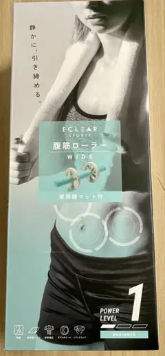 eclear sports 腹筋ローラー　wide 専用膝マット付のサムネイル