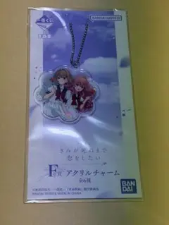 きみが死ぬまで恋をしたい アクリルチャーム シーナ ミミ 1番くじ F賞
