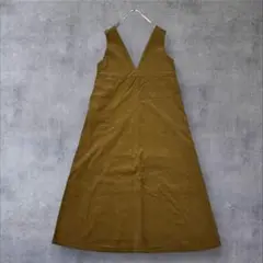 ■美品◆アーバンリサーチ◆美シルエット♡コーデュロイジャンパーワンピース