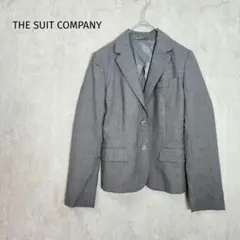 ザスーツカンパニー【М】テーラードジャケット　グレー　ウール100%　a6241のサムネイル