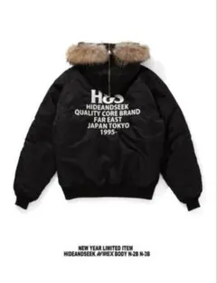 HIDEANDSEEK AVIREX BODY N-2B ジャケット　XLサイズ