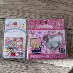 ハローキティ クリスタルシール おまけ付き