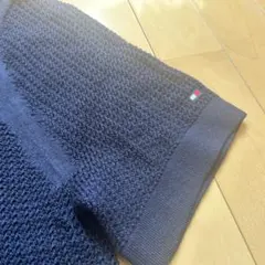 TOMMY HILFIGER ネイビー 半袖シャツ XL
