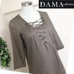 DAMAダーマコレクションインナー付シャツチュニック9号Mのサムネイル