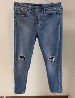 ダメージ加工 スキニーデニムパンツ　UNIQLO